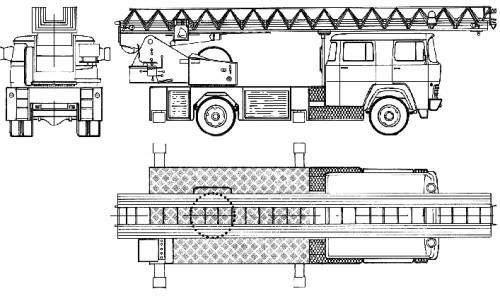 Magirus-Deutz DL30 Fire Truck (1976)