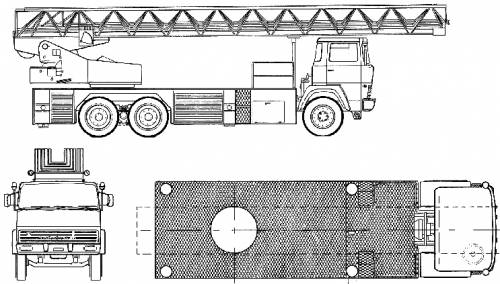Magirus-Deutz DL50 Fire Truck (1979)