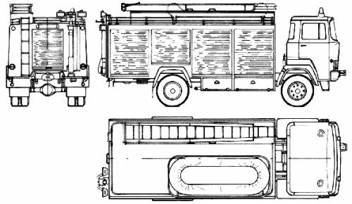 Magirus-Deutz RW Fire Truck (1979)