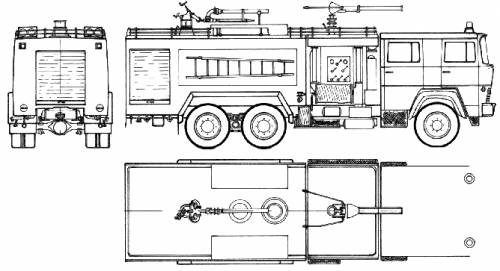 Magirus-Deutz SLF 40-65 Fire Truck (1979)