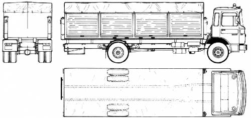 MAN 15.168 FL Fire Truck (1972)
