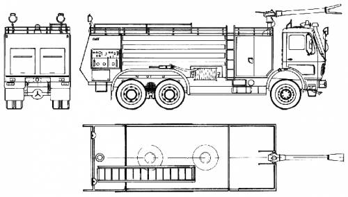 Mercedes-Benz L2632 Fire Truck (1976)