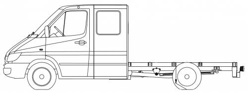 Mercedes Sprinter 616 Chassis