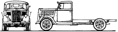 Opel Blitz 1.5ton (1938)