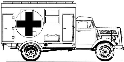 Opel Blitz 3t Ambulance