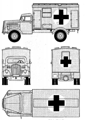 Opel Blitz Ambulance