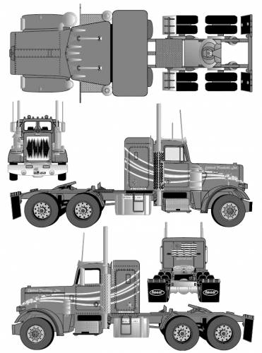 Peterbilt 359 Tractor