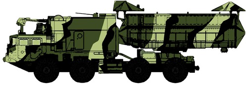 4K51 SSC-3 Rubezh Costal Defence System 3P51M Missile Launcher