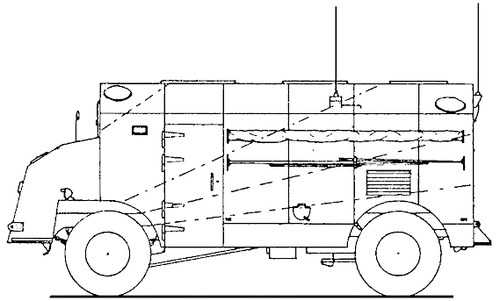 AEC Dorchester LP Armoured Command Vehicle