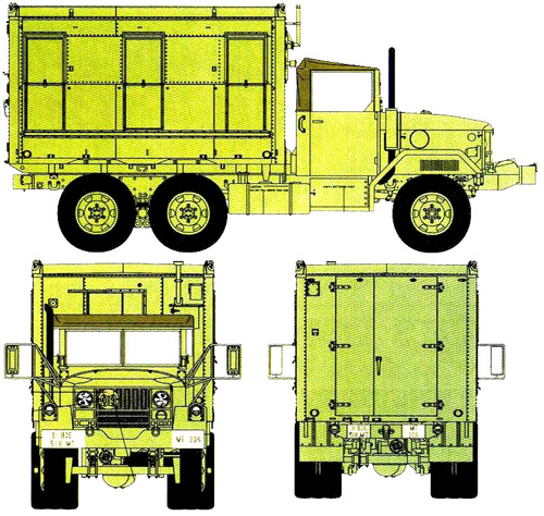 AM Generral M109A3 Panel Truck