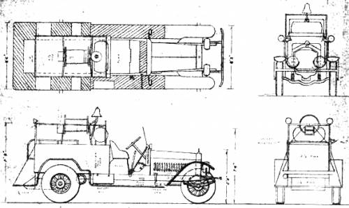 American LaFrance Fire Truck (1922)
