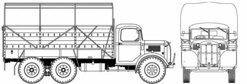 Austin K3-YF 3-ton 6x4