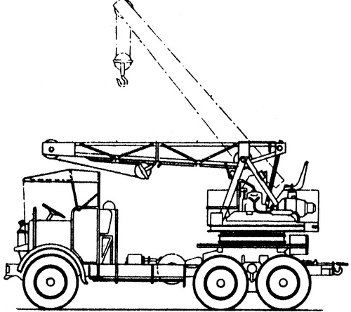 Crossley IGL8 3-ton +Coles Crane