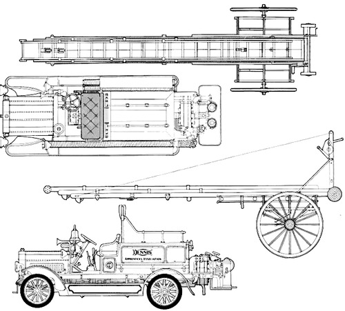Dennis Motor Fire-Engine (1914)