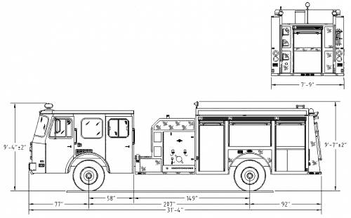 E-One Tradition Series Pumper Engine