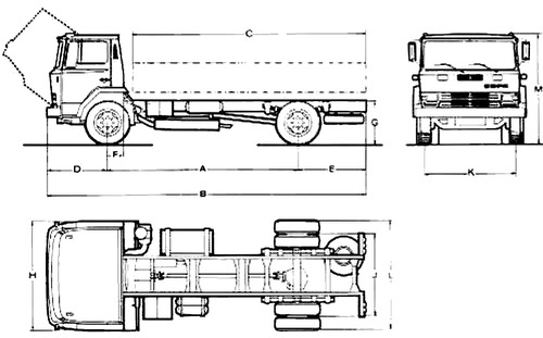 Ebro P200 14 Ton Truck (1977)