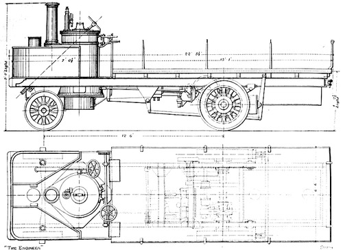 Eing-Thornycroft 1ton Steam Wagon (1901)