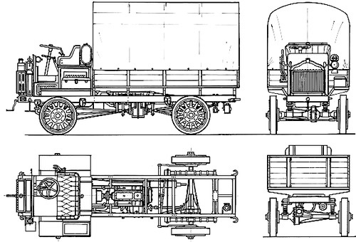 FWD Model B 2 3 ton (1917)