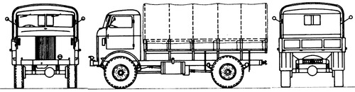 FWD SU-COE 5ton 4x4 Cargo