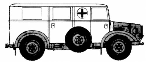 Horch Kfz.31 Sanitatswagen