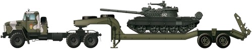 KraZ-260V Tractor +T-55 AMV