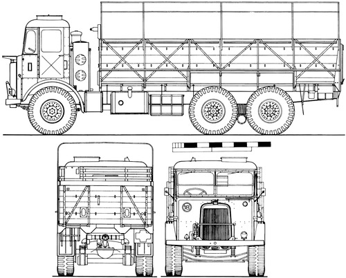 Leyland Hippo Mk.II 6x4 10ton GS