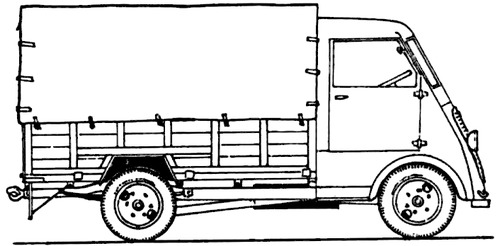Peugeot DMA 2-ton Light Truck (1940)
