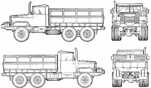 REO M35 2.5ton Cargo Truck