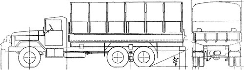 REO M36 2.5ton 6x6 Cargo (1959)