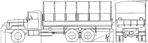 REO M36C 2.5ton 6x6 Cargo (1959)
