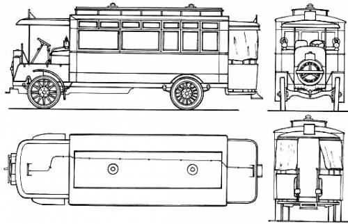 Schneider PB2 Bus (1914)