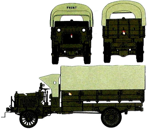 Standard B Liberty Army Truck