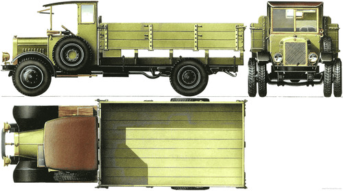 Ya-3 (Soviet truck made by YaGAZ plant)