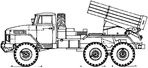 ZiL-131 BM-21 Grad
