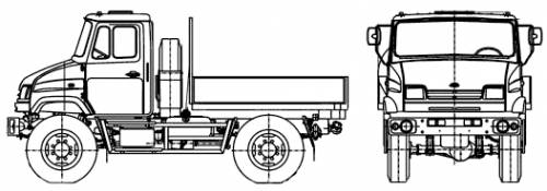 ZiL-432720E Drop-sided truck (2006)
