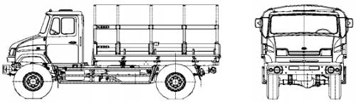 ZiL-432730E Drop-sided truck (2006)