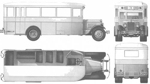 ZIS-8 Bus