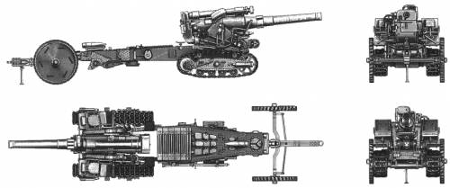 B-4 M1931 203mm Howitzer USSR