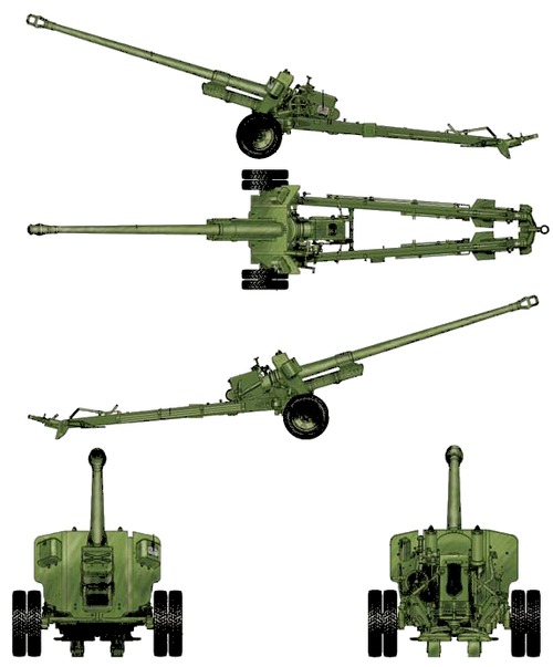 BS-3 M1944 100mm Anti-tank Gun