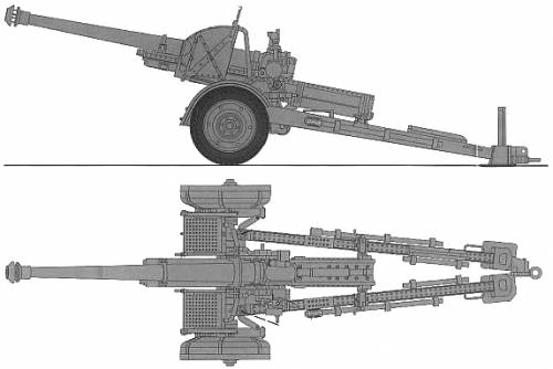 IJA Type 90 75mm Filed Gun