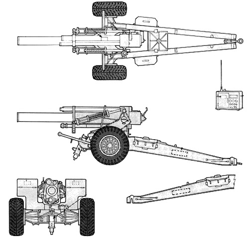 M1A2 155mm Howitzer