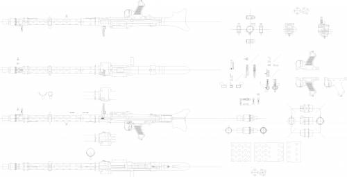 MG34 technical drawing