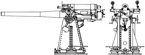 102mm Naval Gun