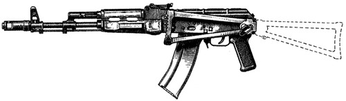 AKS-74 Kalashnikov 5.45mm