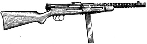 Beretta M1938A SMG