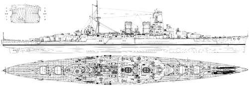 HMS Hood 1941 (Battlecruiser)