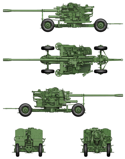 KS-19M2 100mm AA Gun