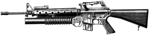 M16A1 + M203