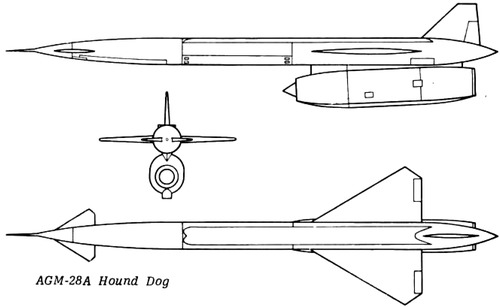 North American AMG-28A Hound Dog