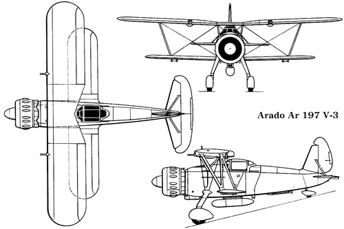 Arado Ar 197 V-3